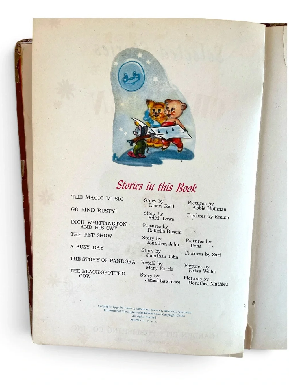 Vintage 1949 Children's Book 